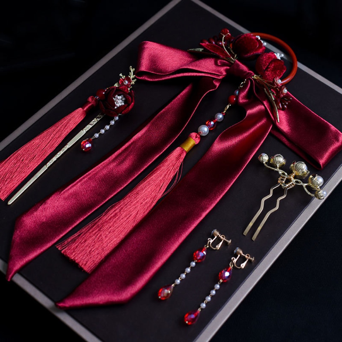 Xiuhe bridal hairpin set